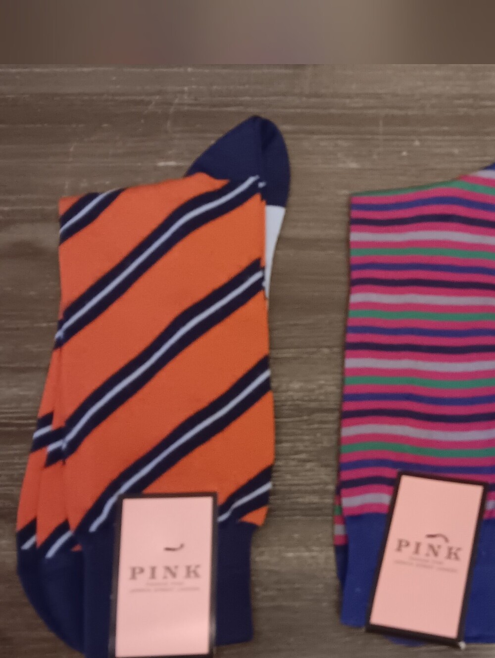Thomas PINK Dress Socks 2- Pair Italy